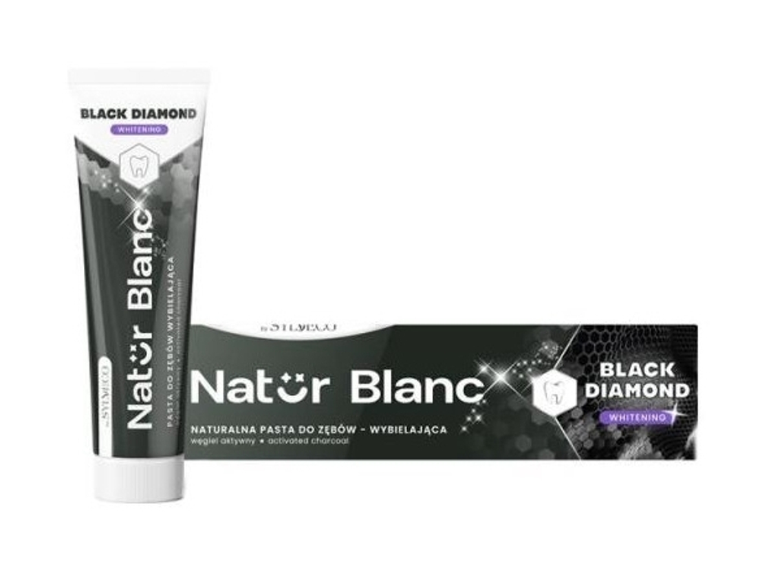 Natur Blanc Whitening Black Diamond Toothpaste, 100 Ml Sylveco
