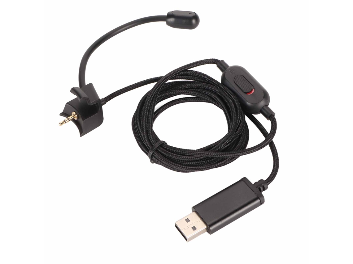 Cabo de Fone LAXISCREED 2.5mm Controle Botão Microfone 6.6ft