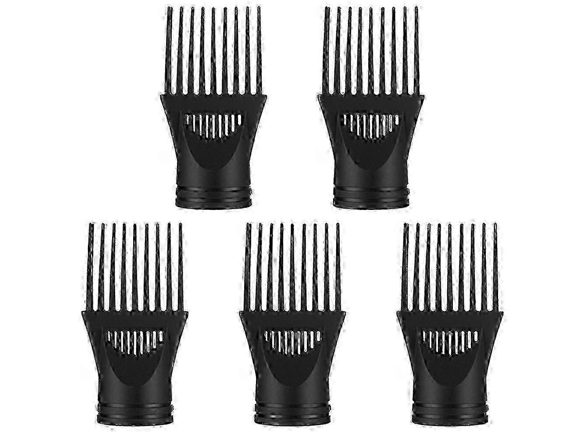 Conjunto de 5 Pentes Largos para Secadora Cabelo, Bico Configuração Reutilizável Cabelo. GOKOCO