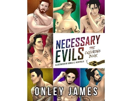 Livro Necessary Evils The Coloring Book de Onley James (Inglês)