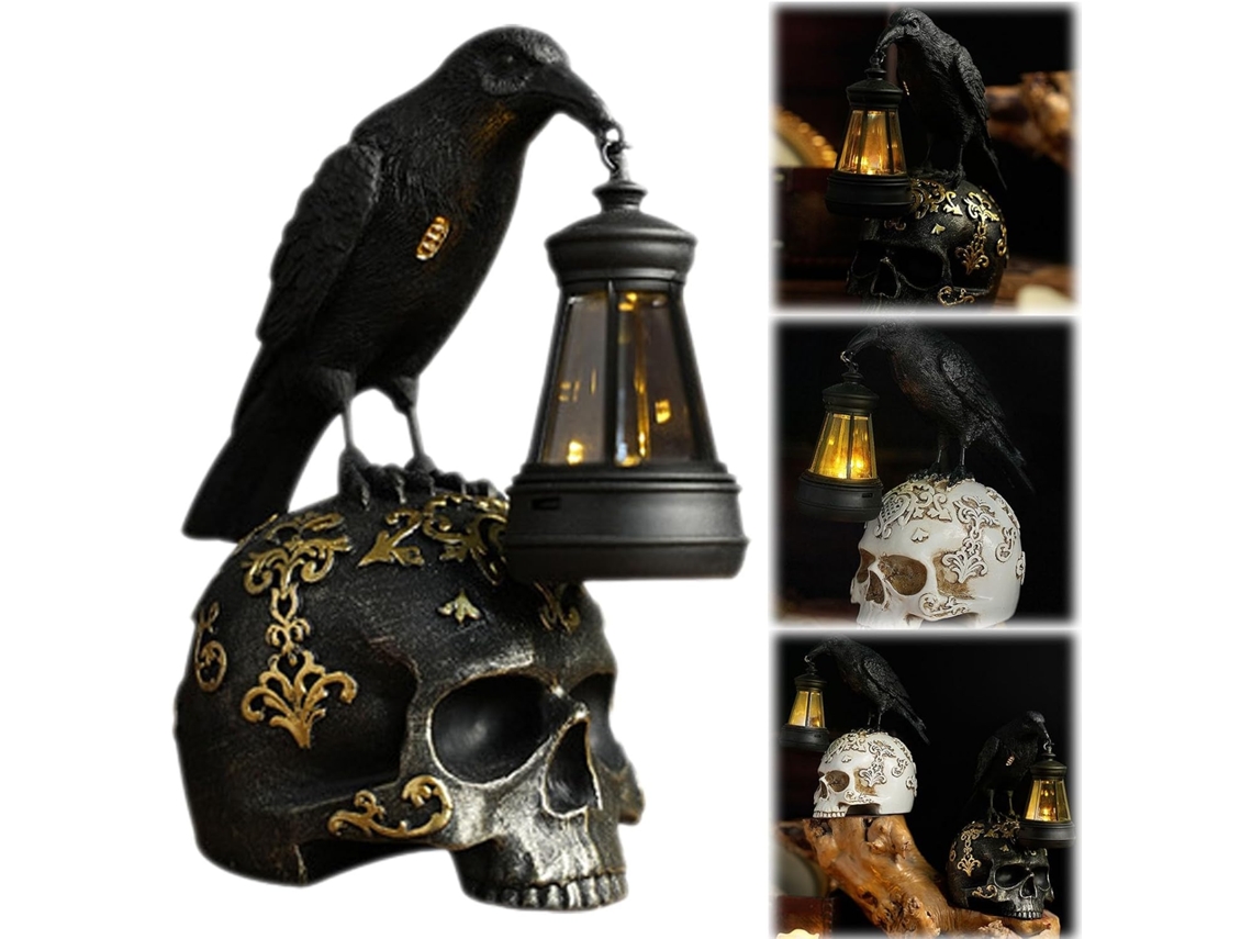 Luminária Noturna Decorativa De Halloween, Lâmpada Inovadora Com Led,