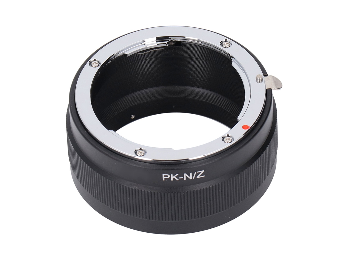 Adaptador de Lente PK para Montagem Z com Controle Manual Completo, Conversor de Lente de Câmera PK para Montagem Z para Z30 Z50 Z6 Z7 Z6ii Z7ii Z8 Z9 LAXISCREED