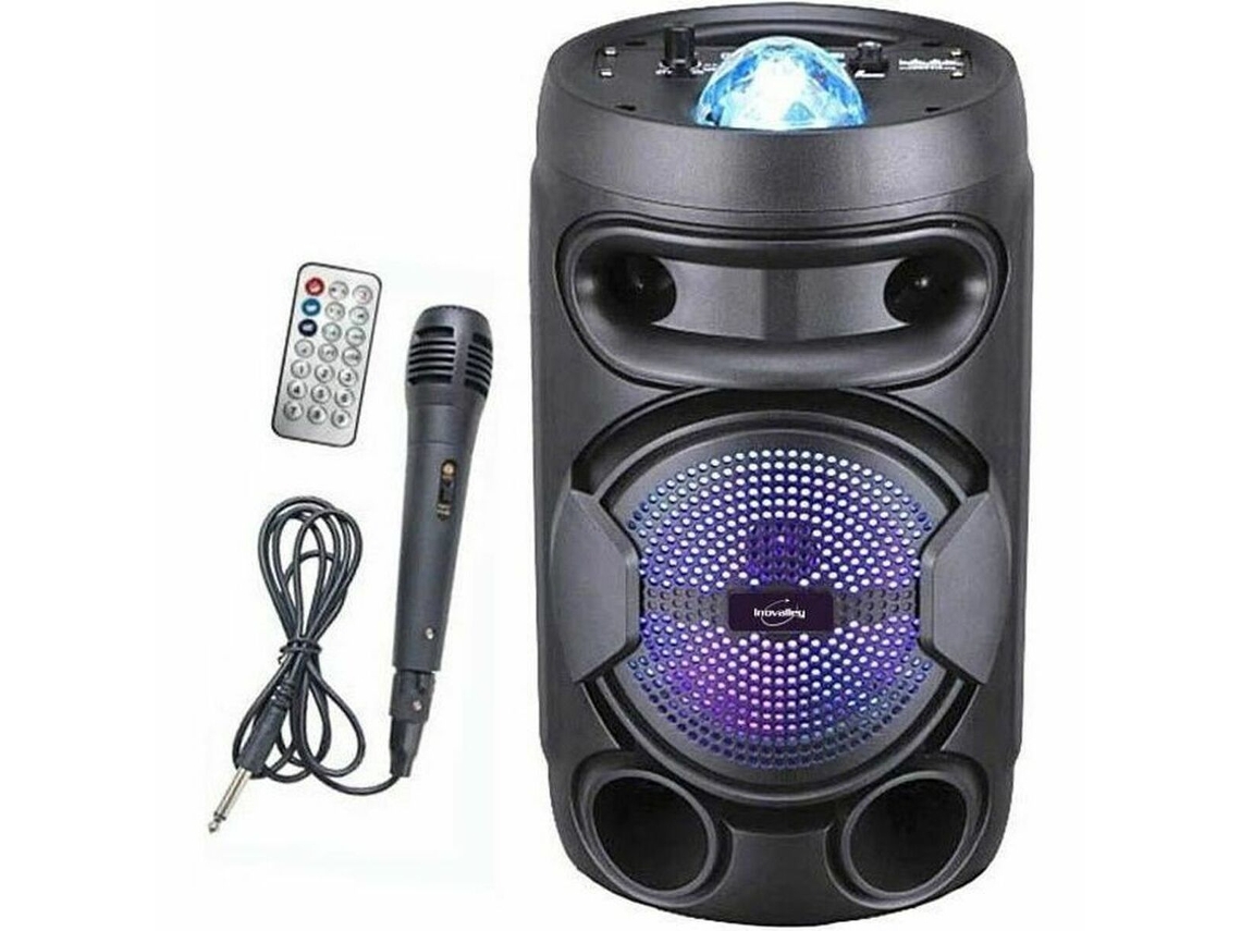 Coluna Bluetooth Portátil INOVALLEY Ka02 Bowl 400 W Karaoke