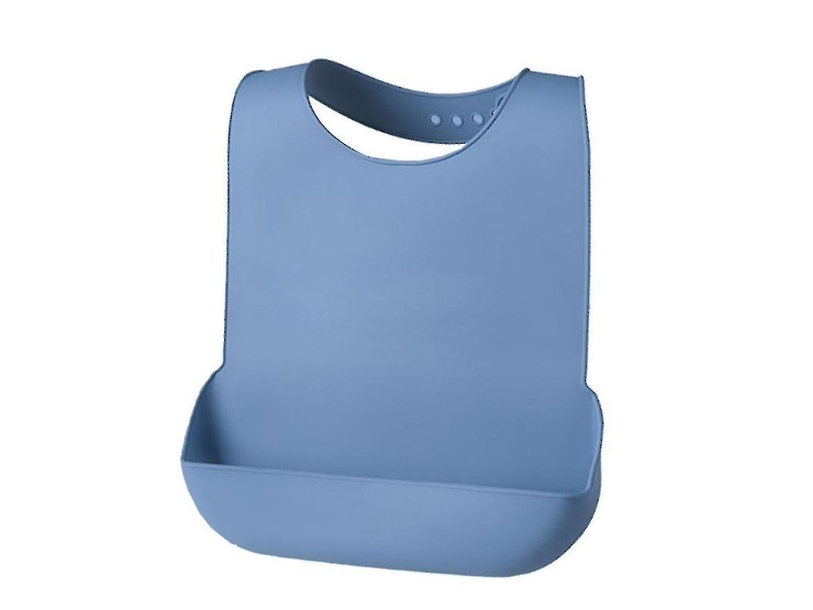 Fasst delantal Adulto de Silicona Impermeável Reutilizável para Comidas com Cazacrumas Protector Antigrasa Ajustável