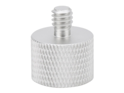 Adaptador De Parafuso Fêmea 5/8 Para Macho 1/4 Para Microfone E Tripé
