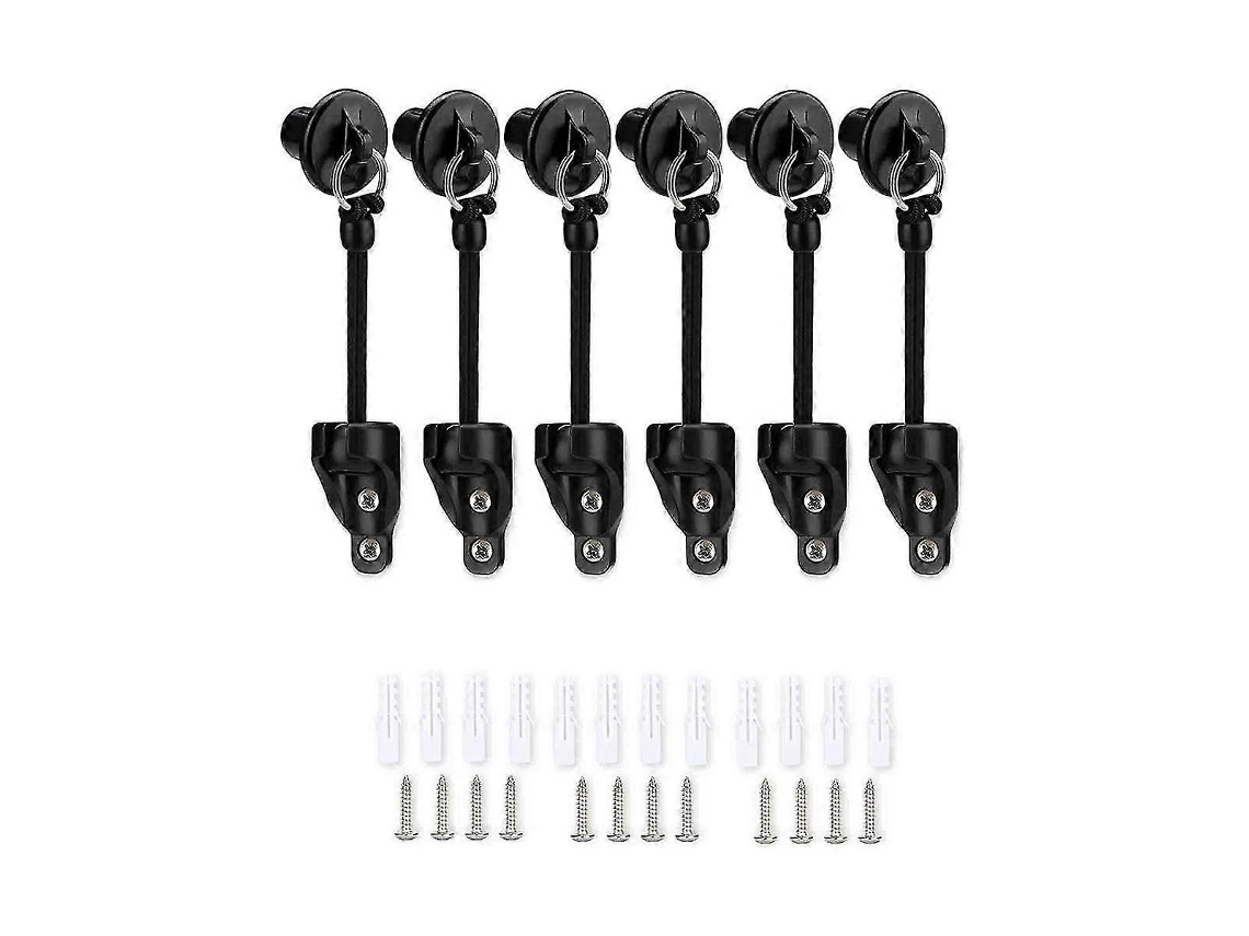 Kit De Amarração Elástica Para Toldo Externo, Com Extremidades E Ganchos