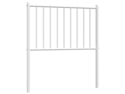 Cabeceira de substituição de 80 cm em metal branco, exclusiva da MAISON.