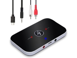 Ozvavzk Adaptador Bluetooth 5.0 Transmissor/Receptor 10 Metros 2 Em 1