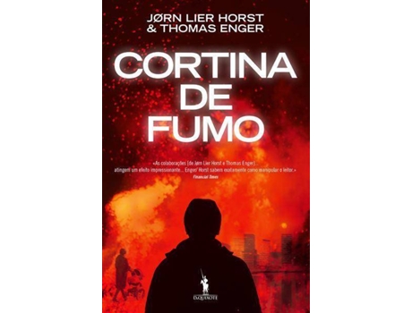 Livro Cortina de Fumo de Jørn Lier Horst e Thomas Enger (Português)
