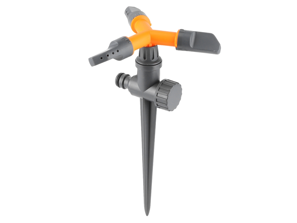 Aspersor Rotativo 360 Graus Jardim Rega Automática Ajustável