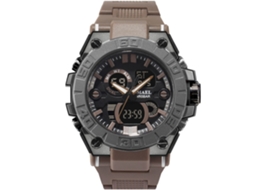 Reloj Electrónico Deportivo Multifunción Para Hombre Exterior Impermeable (café)
