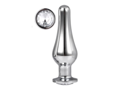 Plug Anal DREAM TOYS Gleaming Love (Prateado - Ø 4 cm)
