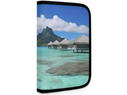 Bolsa dupla Tahiti Beach1 para pequenas ferramentas, bolsa de armazenamento multiuso, bolsa organizadora de armazenamento.