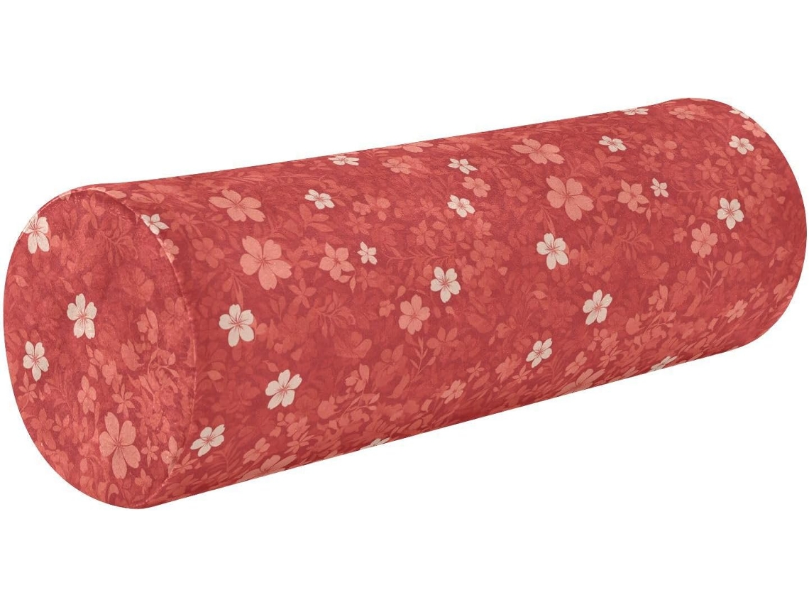 Almofada Cilíndrica Redonda Frodotgv Suporte Ergonômico Fácil de Limpar Ideal para Viagens, Casa e Escritório