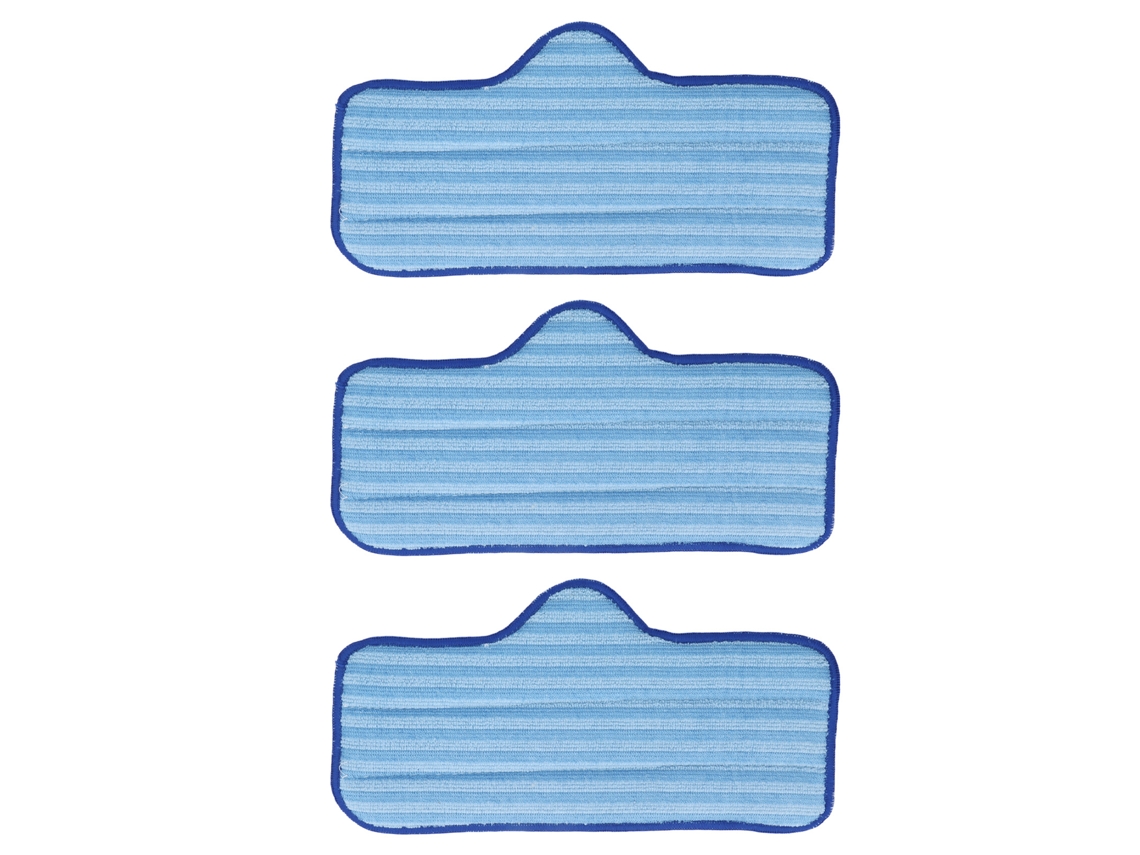 3pcs Recargas de Panos de Microfibra Mop para Limpeza