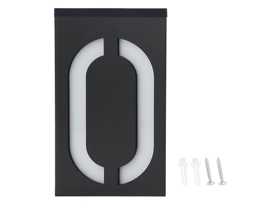 Luz Solar Led Para Número De Endereço Sunflare