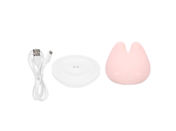 Masajeador Corporal Para Mulheres Vibrador Estimulador De Seios Impermeável Brinquedo Adulto Rosa