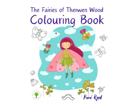 Livro The Fairies of Therwen Wood Colouring Book de Pami Reed (Inglês)