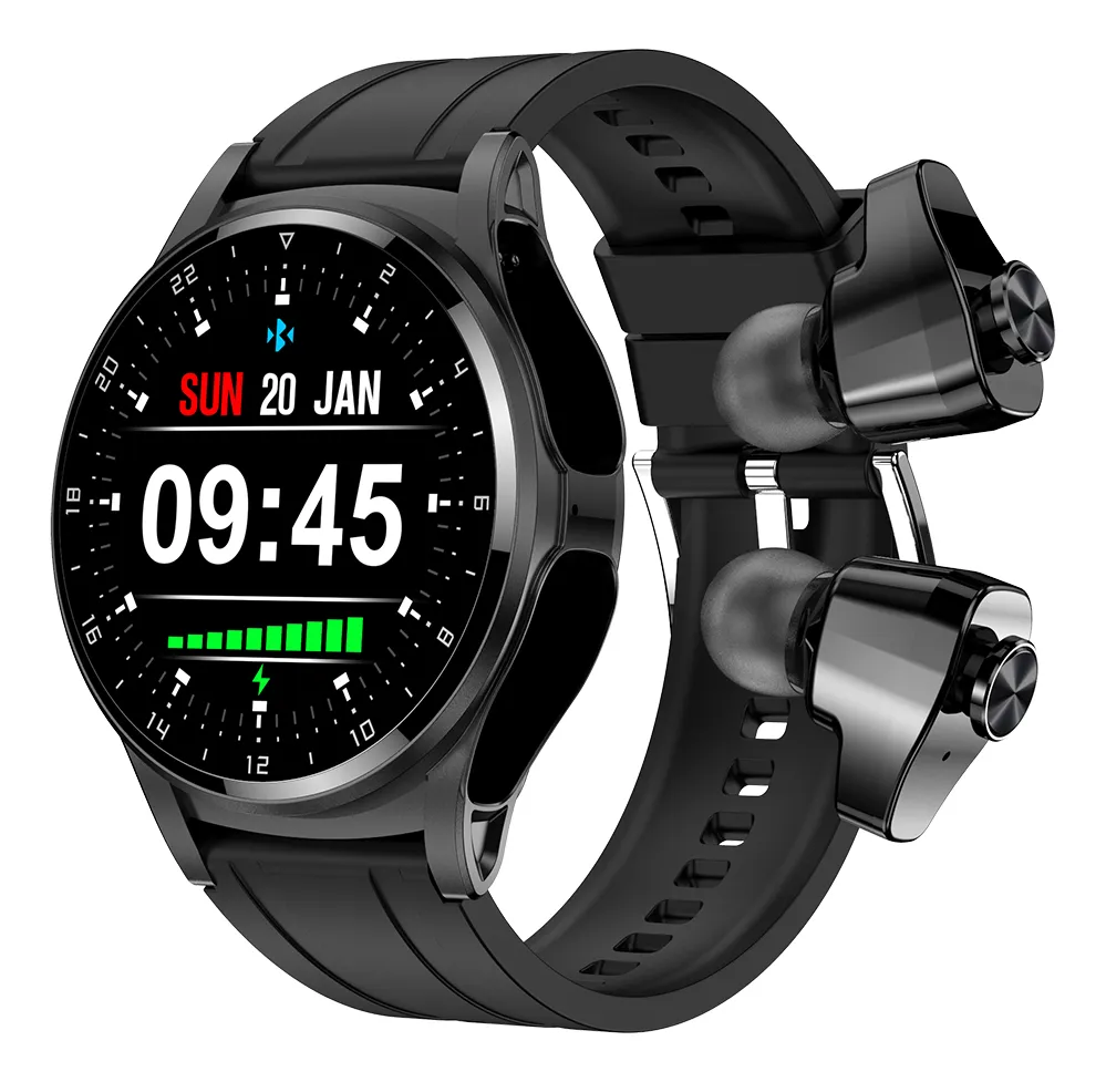 Kit Relógio Inteligente Smartwatch Gt66 Fones De Ouvido Sfio 50 Nfe Vayotoy