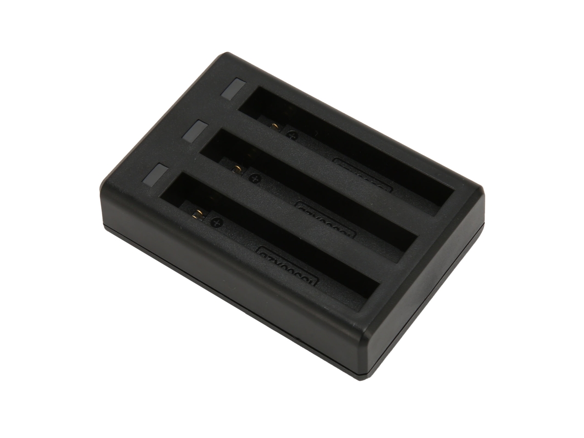 Carregador De Bateria 3 Slots Para Insta 360 One X2 Com 2 Baterias De Substituição E Cabo Type C