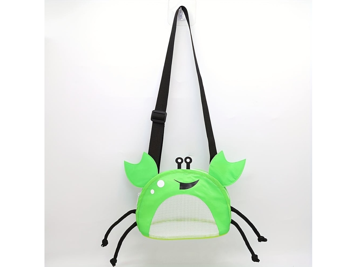 Saco para Caranguejos, Ideal para Crianças Usarem na Praia, Verde BRILVIBERA