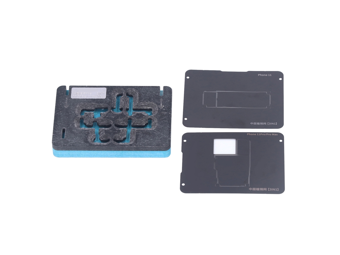 Plataforma de Reballing de Marco Médio BGA para iPhone 11 11 Pro 11 Pro Max AWTS