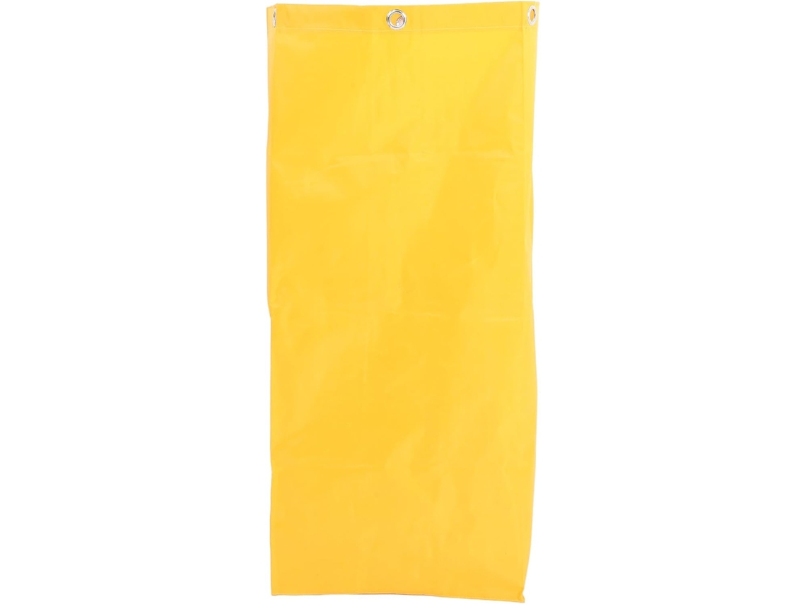 Bolsa Abaodam De Tecido Oxford Grande Capacidade Para Carrinho Limpeza Comercial, Amarela, Ideal Para Organizar