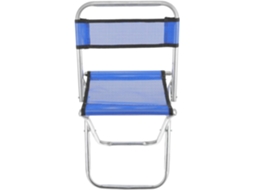 Banqueta Dobrável Alipis, em aço, portátil, leve, para camping
