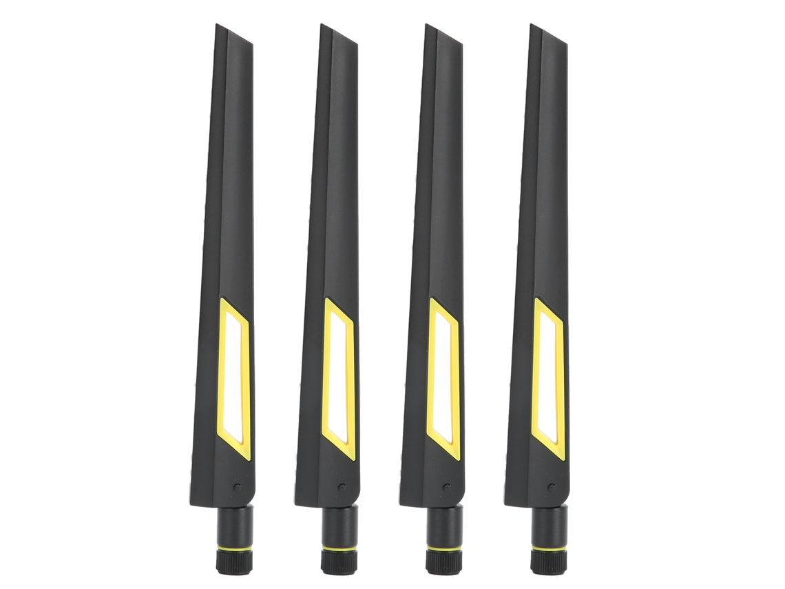 Roteador Com 4 Antenas Para Rtax88u Ax6000 Banda Dual 2.4g/5g 10db Placa De Rede Sma