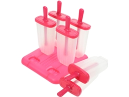 Formas Para Mini Bolos: O Funil Retrátil De Silicone Facilita O Enchimento Das Formas De Picolé, E Acompanha
