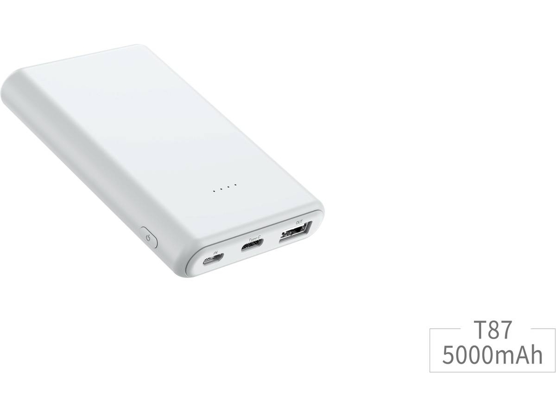 Powerbank GOODIS 5000 MAH (Outlet Caixa Aberta - 10W - Branco)
