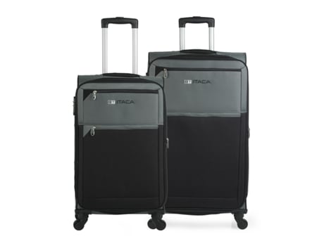 Conjunto de Malas de Viagem ITACA Médio e Grande Tamesis Cinzento