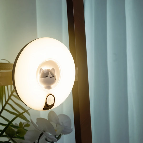 /ea/anel De Carregamento De Lmpada Com Sensor De Presena Humana Para Gatos, Armrio Domstico Aquaforge