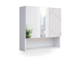 Móvel de banheiro Vicco Irma, branco alto brilho, 54 x 55 cm