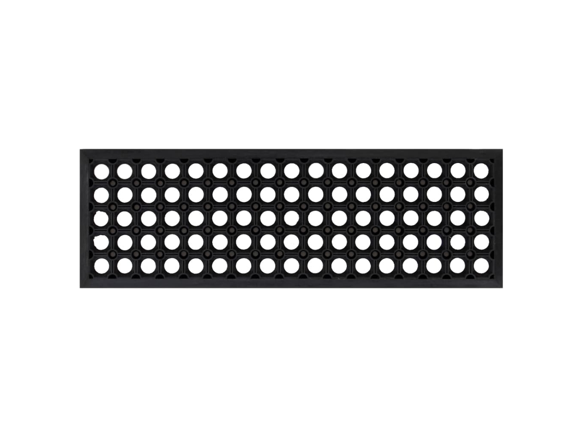 Tapetes para Degraus de Escada 10 Pcs 25x75 Cm Borracha MAISON EXCLUSIVE
