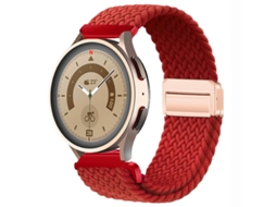 Pulseira esportiva Trançado em nylon, elástica e respirável com fecho magnético, compatível com Huawei GT6, GT5 E.