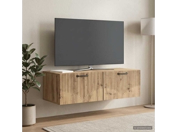 Vidaxl Gabinete de Tv de Parede Carvalho Arttisan 98 X 41 X 30 Cm