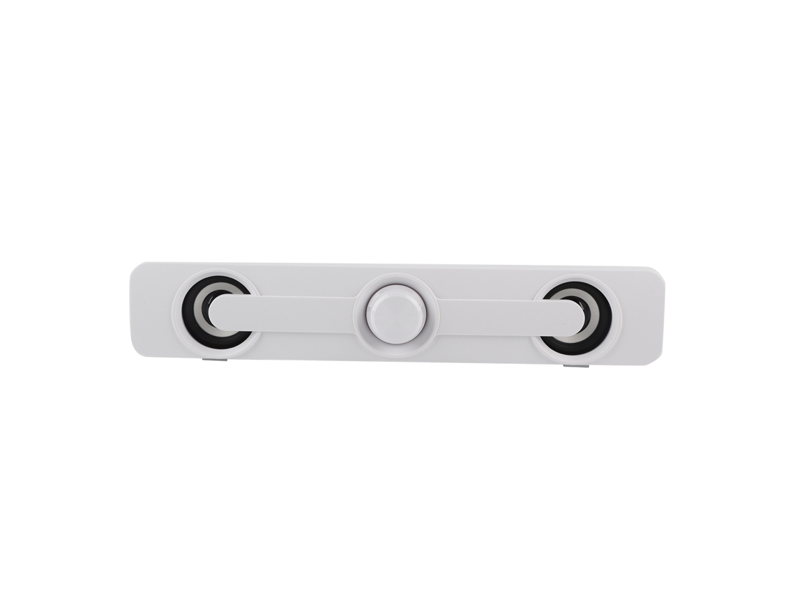 Aetheria alto falante Profissional para Notebook e Desktop com Conector 3.5mm, Bass, Branco