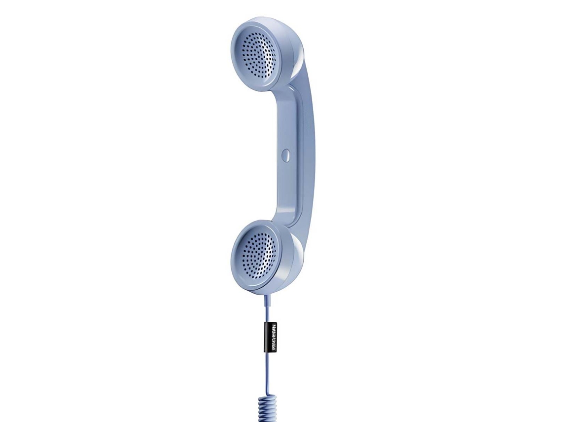 Native Union Telefone Pop Retro Usb-c Com Microfone Para Chamadas E Vídeo Azul Claro