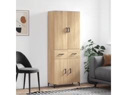 Highboard, Highboards Vidaxl Marrom Madeira Processada (n/a)