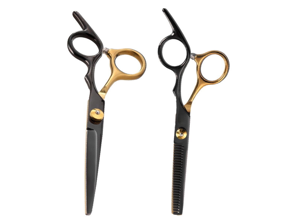 Conjunto de Tesoura de Desbaste para Corte de Cabelo Tesoura de Desbaste/Texturização/Tesoura de Cabeleireiro Tesoura de Cabelo JEDBESETZT