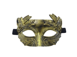 Peça Máscara Romana Vintage Meia Face Máscara De Guerreiro Egípcio Antigo Máscara De Guerreiro Romano Veneziano Adequada Para Bailes, Festivais, F