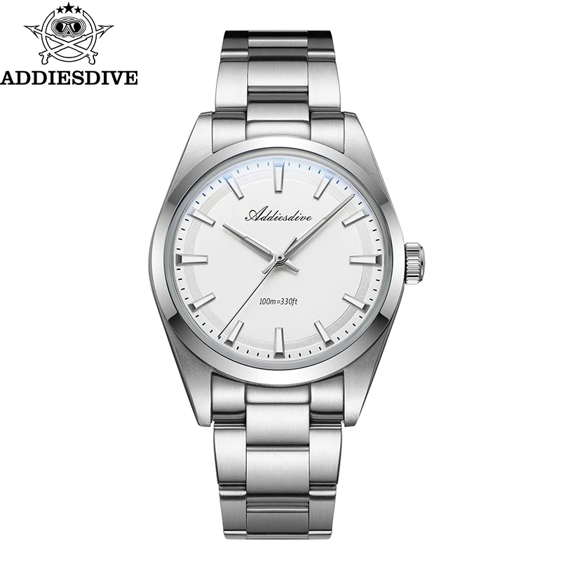 Relógio Feminino De Quartzo (branco), Luminoso, Resistente À Água Até 100 Metros.