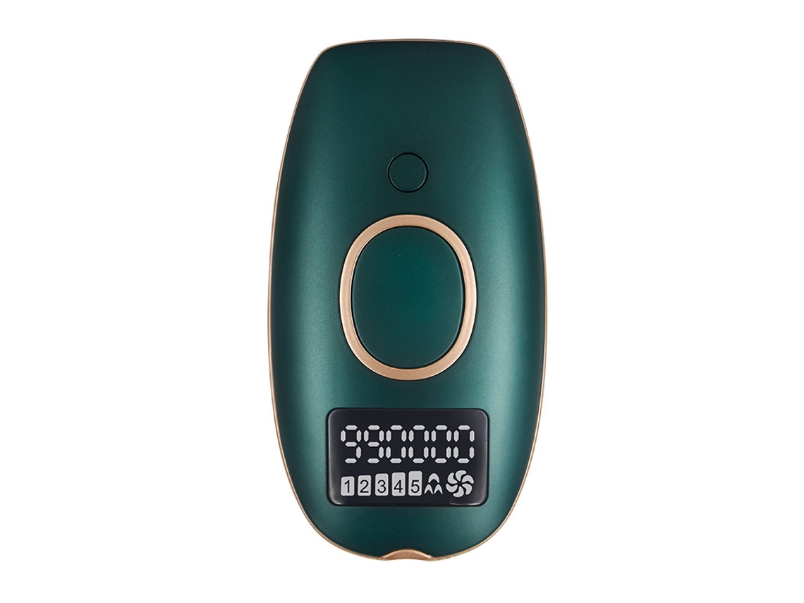 Depiladora Luz Pulsada YIZHOOD Lâmpada de Vidro Melhor Ponto de Congelamento Profissional Conveniente para Casa Resfriamento de Gelo Verde