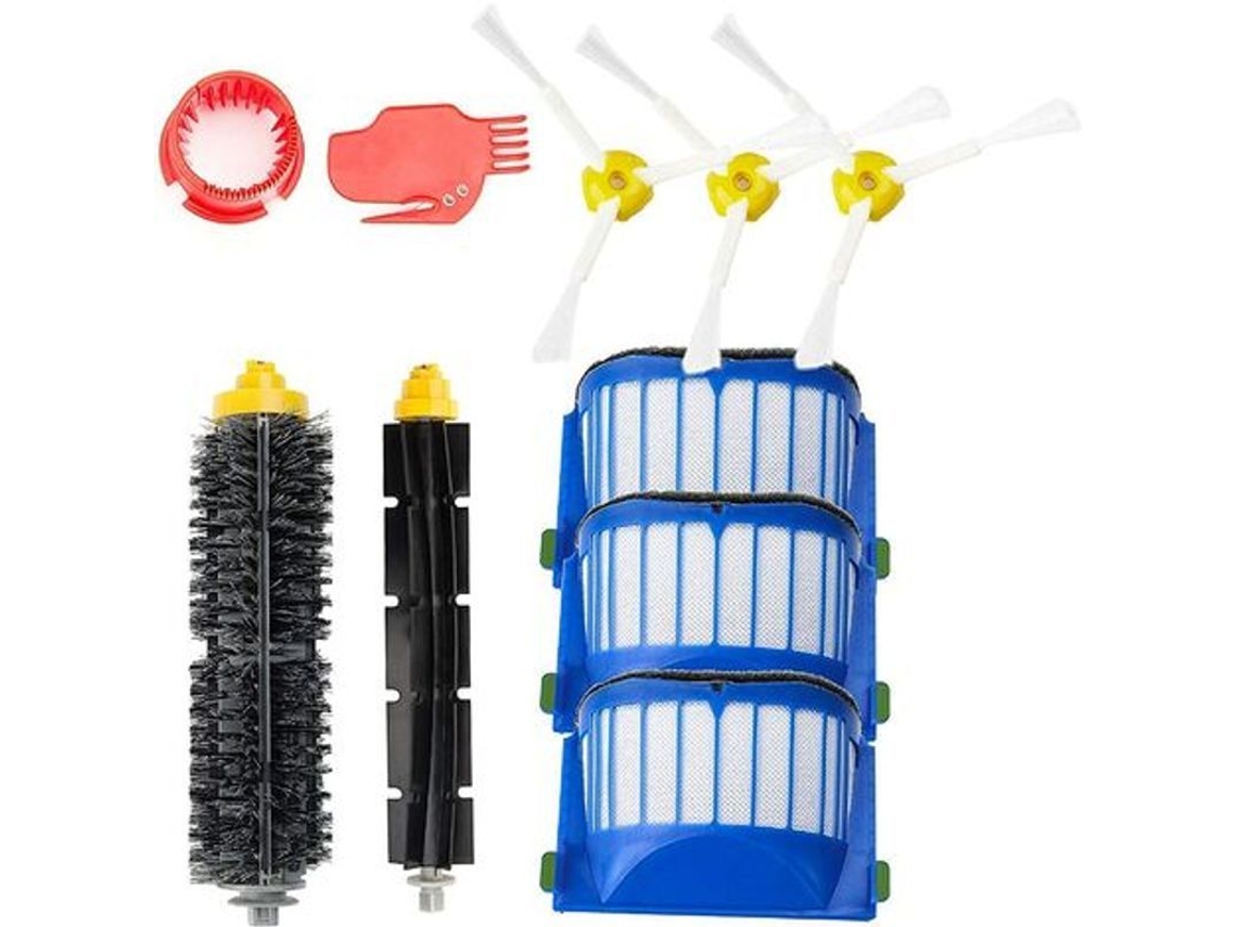 Kit de acessórios Nova Line compatível com Roomba 600 série, 10 peças | S/MARCA
