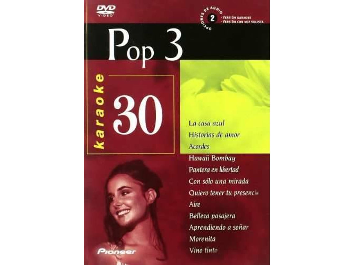 DVD Karaoke 30 Pop 3 (Edição em Espanhol)