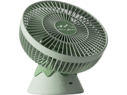 Ventilador De Teto Portátil Para Barraca Camping Com Luz Led, Noturna