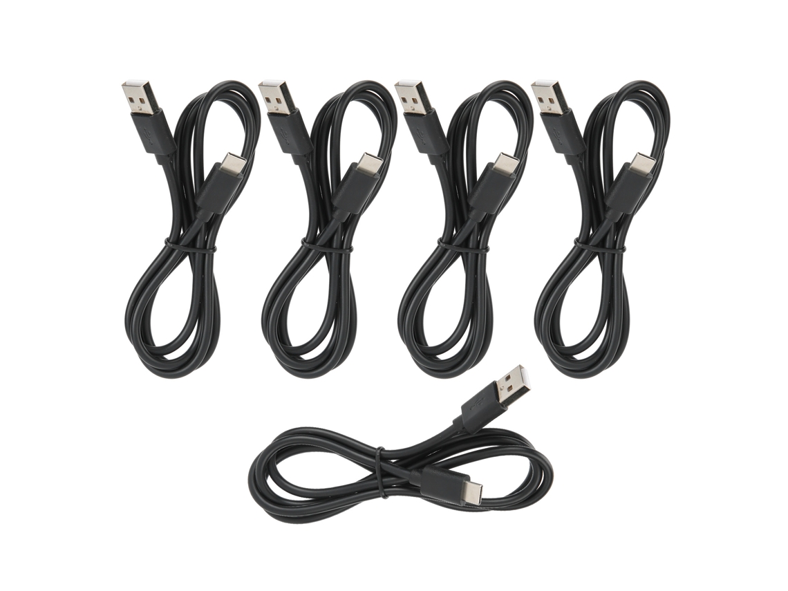 Carregamento de 5 cabos Usb C para controle Switch Lite