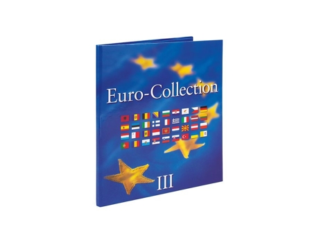 Álbum de Moedas Presso LEUCHTTURM Coleção Euro Volume 3
