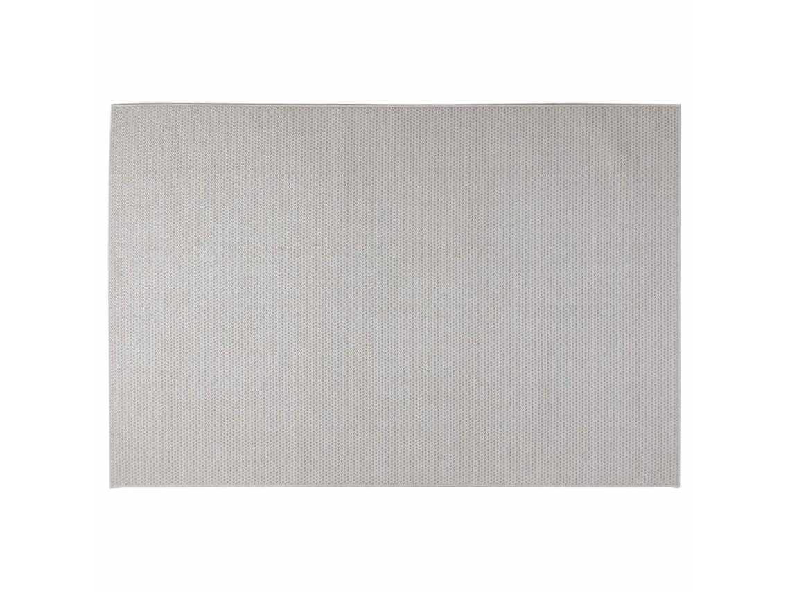 Conjunto 1 Tapete Moderno Vidaxl Creme Poliéster (340 X 240 Cm)
